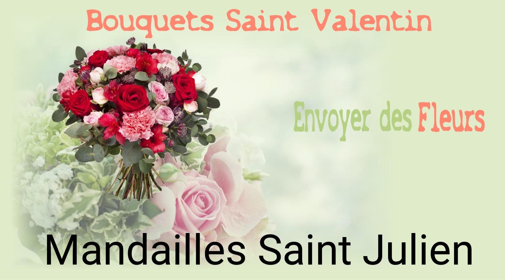 Roses de Saint-Valentin livrées à Mandailles-Saint-Julien
